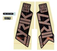 Sram Rockshox Fork Decal Kit - Lyrik Ultimate 27/29 (2021) Matte Coppe