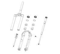 RockShox, FS SP LL Domain 29B Blk Unisex Adult, Black, One Size