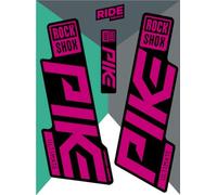RockShox Pike Ultimate 2019 Pink Replica Decals Matte