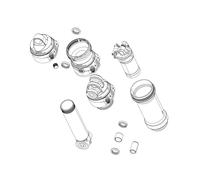 Rockshox Rear Shock Mounting Hardware 1/2 Black 54.0 x 10 mm