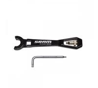 Sram Spanner Wrench/air Valve Tool-rockshox Vivid/vivid Air Black