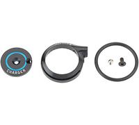 ROCKSHOX SPARE - FORK COMPRESSION DAMPER KNOB KIT - REMOTE 10MM (ONELOC, TWISTLOC) CHARGER2 RL (INCLUDES SPOOL, CABLE CLAMP, SCREW) - SID 35MM SELECT+ C1 (2021): BLACK