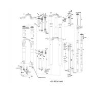 RockShox Spare - Front Suspension Service Kit - 2010-2014 Boxxer Team:
