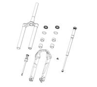 RockShox Spare - FRONT SUSPENSION SERVICE REBOUND ADJUSTER KNOB/BOLT KIT - YARI: