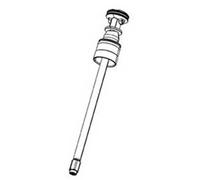 Rockshox Spring Debonair 38 Mm Shaft Fork Silver 160 mm