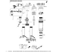 Rockshox Super Deluxe Rct Corp Service Kit 68 mm Black