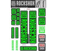Sram Rockshox Spare - Front Suspension Decal Kit NE05 Green MY18 - Pik