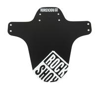 RockShox Universal MTB Fender: WHITE DISTRESSED LOGO PRINT UNIVERSAL