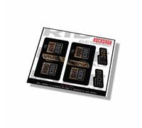 Rockshox Vivid Coil Select+ 2025 Fork Decals - Woodgrain - Licensed by Rockshox GLOSS
