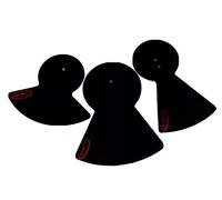 RockSolid 3x Cymbal Practice Pads - Professional Drum Silencer Kit - Dampeners and Mute Pads