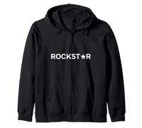ROCKSTAR for Men, Women & Kids Zip Hoodie
