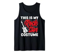 Rockstar Halloween Easy Lazy Last Minute Costume Rock Tank Top