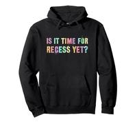 Rockstar IS IT TIME FOR RECESS YET? 2nd Grade Hello Look Out Pullover Hoodie