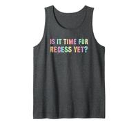 Rockstar is IT TIME for Recess Yet? 2nd Grade Hello Look Out Tank Top