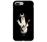 Rockstar Llama Guitarist Electric Guitar Solo Metal Graphic Case for iPhone 7 Plus/8 Plus
