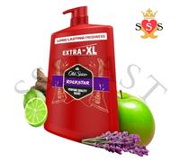 Rockstar Men’s Shower Gel & Shampoo 1000ml, Multi-Use 3-in-1 EACH
