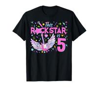 Rockstar Singer Birthday Girl Party Matching T-Shirt