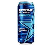 Rockstar Xdurance Blueberry, Pomegranate and Acai Energy Drink 12 x 500ml (Price Marked)