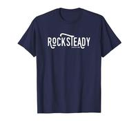 Rocksteady (Jamaica 1968) Vintage Ska Reggae Music T-Shirt, Men, Navy Blue, X-Large