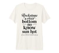 Rockstone River Bottom Sun Hot Jamaican Proverbs and Meaning Premium T-Shirt