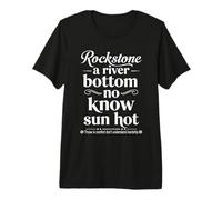 Rockstone River Bottom Sun Hot Jamaican Proverbs and Meaning Premium T-Shirt