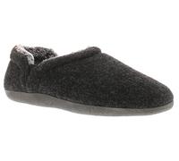Rockstorm Lease Men's Slippers - Warm House Slippers for Men with Soft Lining & Durable Grip Sole, Indoor Slippers for Comfort & Style Black 11 UK