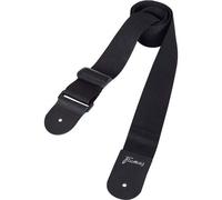 RockStrap RST NB Nylon Bass Strap black, printed WARWICK logo