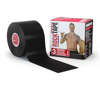 RockTape Kinesiology Tape H2O AW25 Black 5cm x 5m