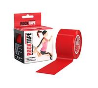RockTape Standard Kinesiology Tape (5cm x 5m Roll) - Hypoallergenic Sports Tape for Injury Recovery, Muscle Support, and Performance Enhancement - Waterproof, Stretchable, Compression - Red