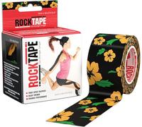 Rocktape Kinesiology Tape Athletes, Water Resistant, Reduce Pain & Injury Recovery, 5cm x 5m, Uncut, Flower Pattern