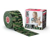 RockTape Kinesiology Tape – 5cm x 5m – Green Camo