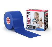 RockTape Unisex Uncut Std Kinesiology Tape (5cm x 5m Roll), Elastic Therapeutic Sports Tape,Latex Free Physio Sports Tape for Shoulder, Ankle, Elbow, Wrist, Shin Splints and Knee Support, Navy Blue