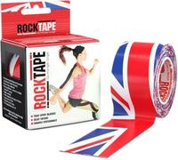 RockTape Kinesiology Tape Uncut Std Unisex – Elastic Therapeutic Sports Tape – 5cm x 5m – Union Jack