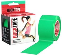 RockTape Unisex Uncut Std Kinesiology Tape (5cm x 5m Roll) - Elastic Therapeutic Sports Tape - Physio Sports Tape for Shoulder, Ankle, Elbow, Wrist, Shin Splints and Knee Support - Green