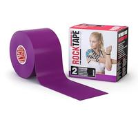 Rocktape Kinesiology Tape Athletes, Water Resistant, Reduce Pain & Injury Recovery, 5cm x 5m, Uncut, Purple
