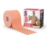 RockTape Unisex H2O Kinesiology Tape (5cm x 5m Roll), Elastic Therapeutic Sports Tape, Waterproof Physio Tape for Shoulder, Ankle, Elbow, Wrist, Shin Splints & Knee Support, Beige