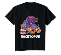 Rocktopus - For musical children Learning Drums Guitar T-Shirt