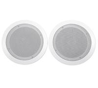 Rockville 2 CC65T White 6.5" Commercial 70v Ceiling Speakers for Restaurant