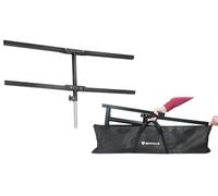 Rockville ACC-T Tree Bar Accessory w/21" Extension Pole, Fits 35MM Stands, Collapsible Design, Travel Bag Included, 8 Light Mounting Kits, 200lb Capacity, Perfect for DJ Lighting