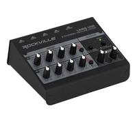 Rockville LINE8 USB 8 Channel Mic/Line Mixer with USB Computer Recording Interface (8 Mono or 4 Stereo Channels)