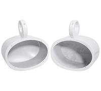 Rockville Pair MAC69W 6x9 Aluminum Wakeboard Tower Speaker Pod Enclosures, White