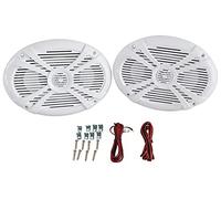 Rockville Rmsts69w Pair 1000W Waterproof Marine Boat Speakers 2-Way, White, 6 x 9"