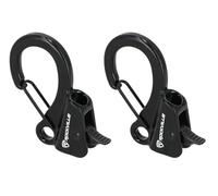 Rockville RQA-3 Quick Release Boat Fender Clips, Easy Height Adjustment