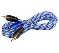 Rockville RTR032 3 Foot 2 Channel RCA Cable, Twisted Pair, 100% Copper Conductors, Split Pin Design, Noise Rejection, for Car Audio and Home Theater