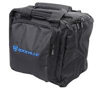 Rockville Universal Travel Bag Fits 2X Par Lights+Controller+Cables (RLB90),Black