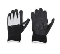 RockVOQRN 400V Voltage Insulated Work Gloves Rubber Palm Non Slip Nylon Flame Retardant Electrician