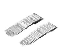 RockVOQRN BGA Universal Reballing Rework Net Stencils Steel Template Mesh Directly Heat Set Kit for Laptop Desktop Communication Main Board for BGA Chips 130pcs