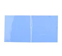 RockVOQRN CPU Thermal Pads Efficient Cooling Conduction for Graphic Chipset 2PCS 100mm x 100mm x 1mm Blue Silicone Pad