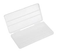 RockVOQRN Manicure Drill Bits Container Storage Box Organizer for Nail Art Transparent Color 30 Holes