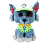 (Rocky 15cm) Paw Patrol Plush Soft Toy TY BEANIE BOOS Skye Chase Teddies Kids Gift